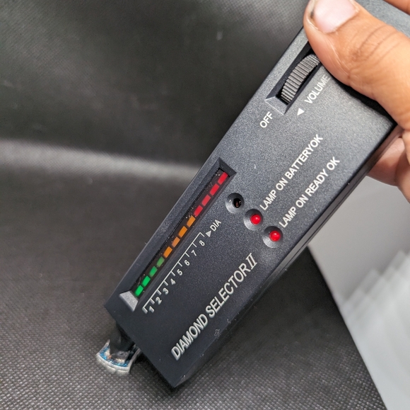 Blue and silver real diamond paint 1 and 1/2 carats - Picture 4 of 13